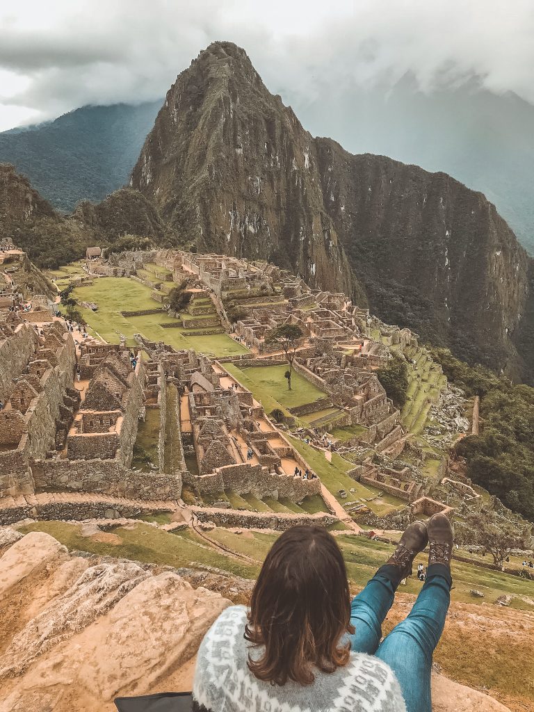 Lacy Lynch at Machu Picchu