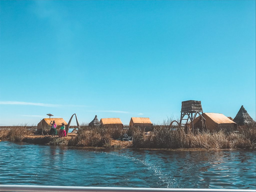 The lake in Amantia, Peru